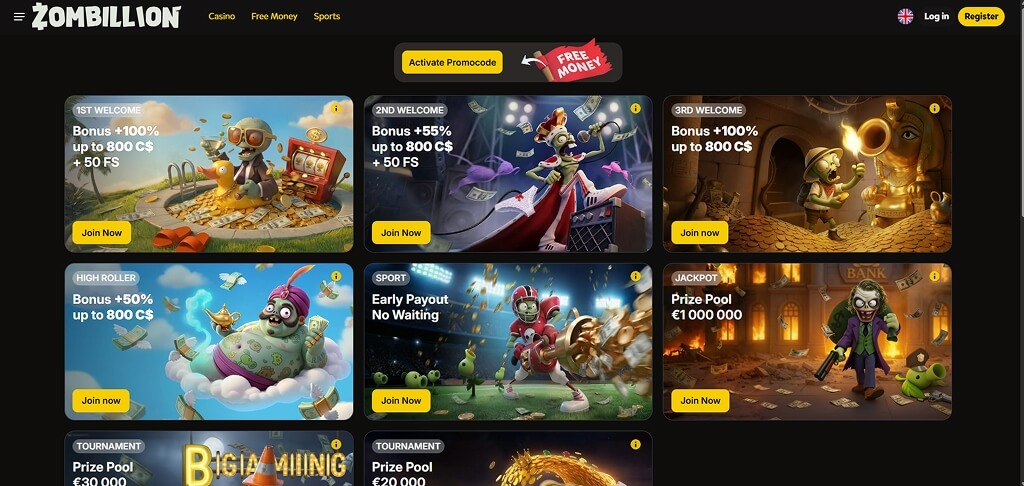 Zombillion Casino