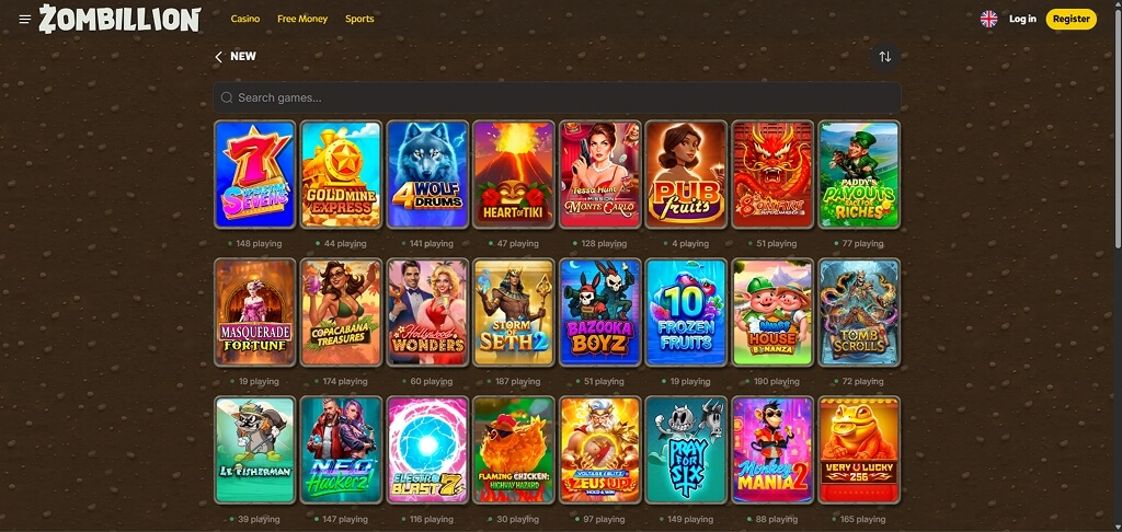 Zombillion Casino